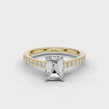 18ct White and Yellow Gold