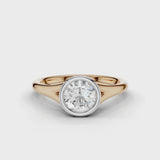 18ct White and Rose Gold