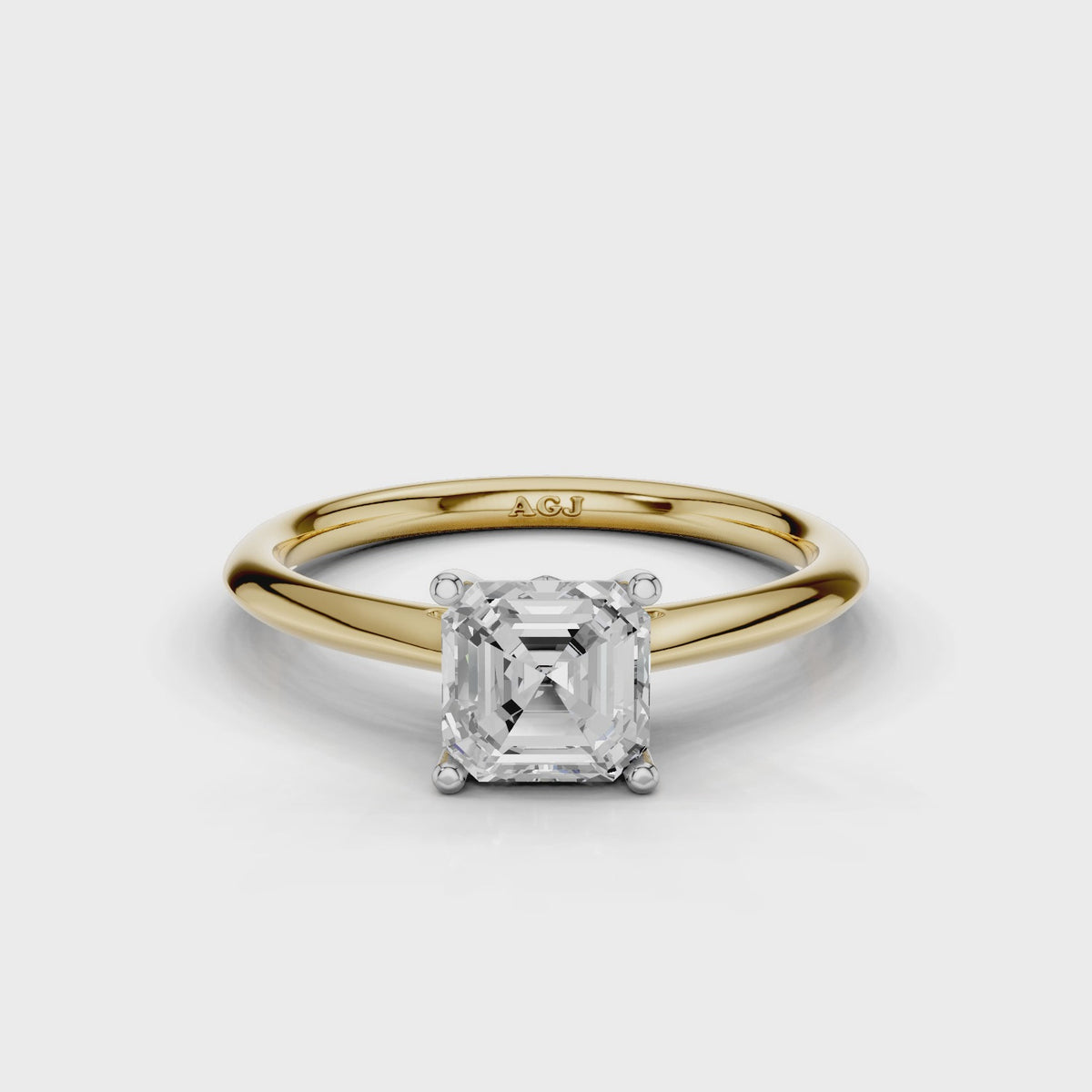18ct White and Yellow Gold