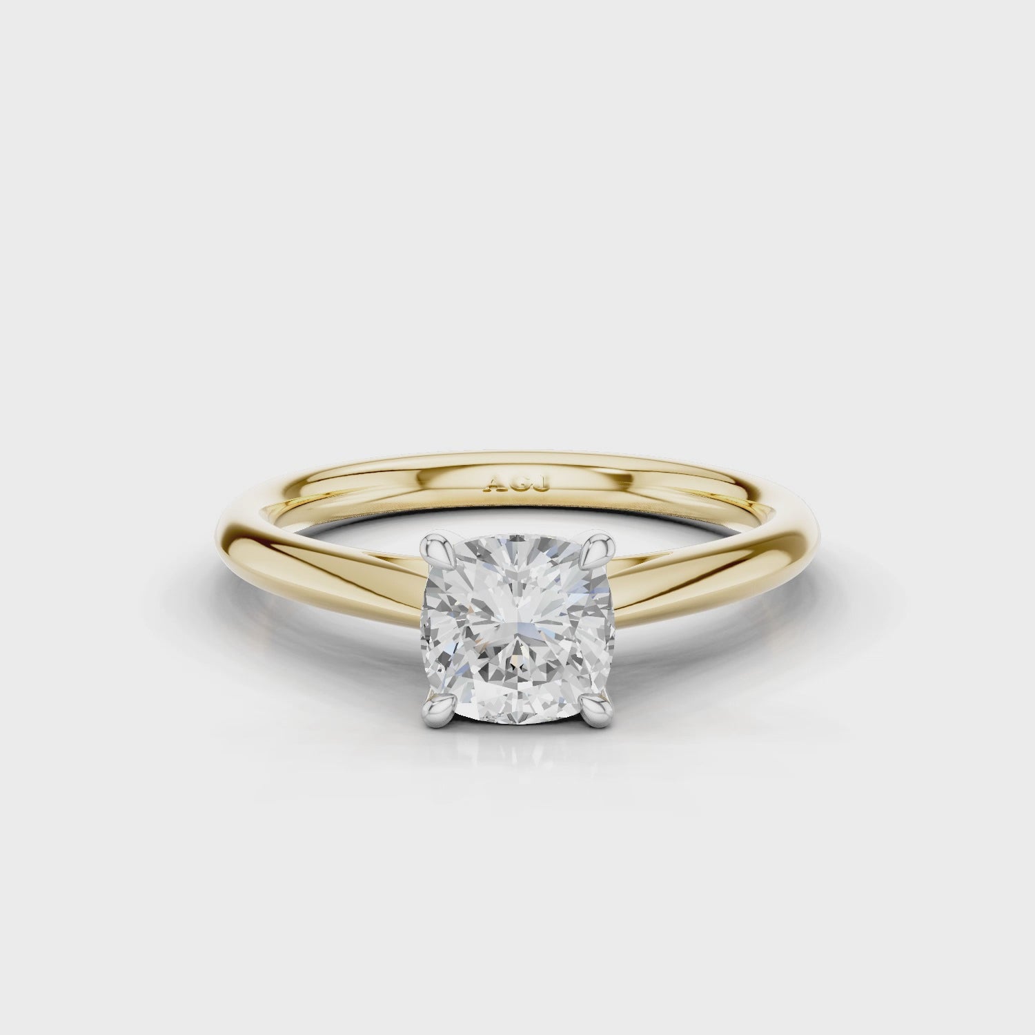 18ct White and Yellow Gold