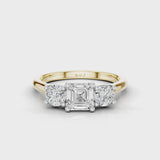 18ct White and Yellow Gold