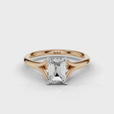 18ct White and Rose Gold