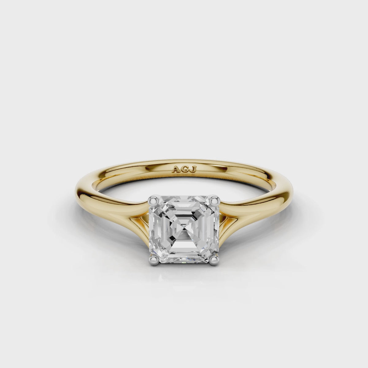 18ct White and Yellow Gold