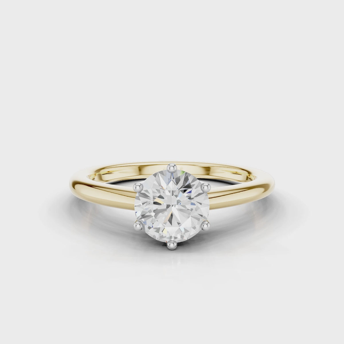 18ct White and Yellow Gold
