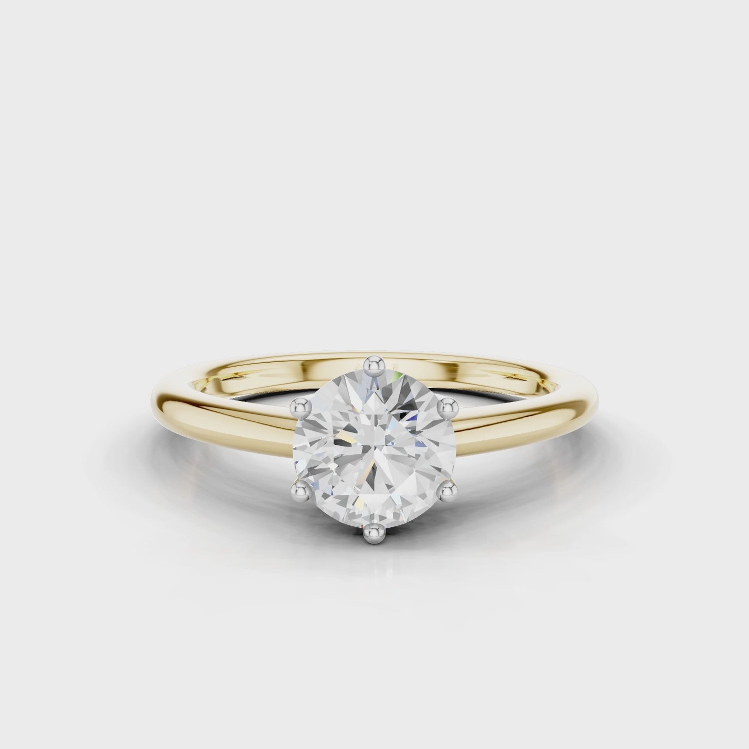 18ct White and Yellow Gold