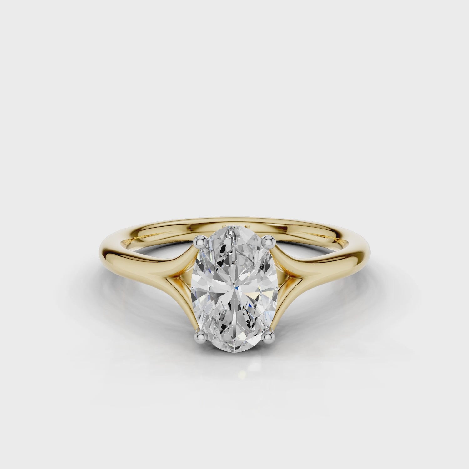 18ct White and Yellow Gold