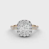 18ct White and Rose Gold