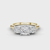 18ct White and Yellow Gold