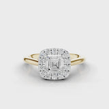 18ct White and Yellow Gold