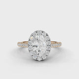 18ct White and Rose Gold