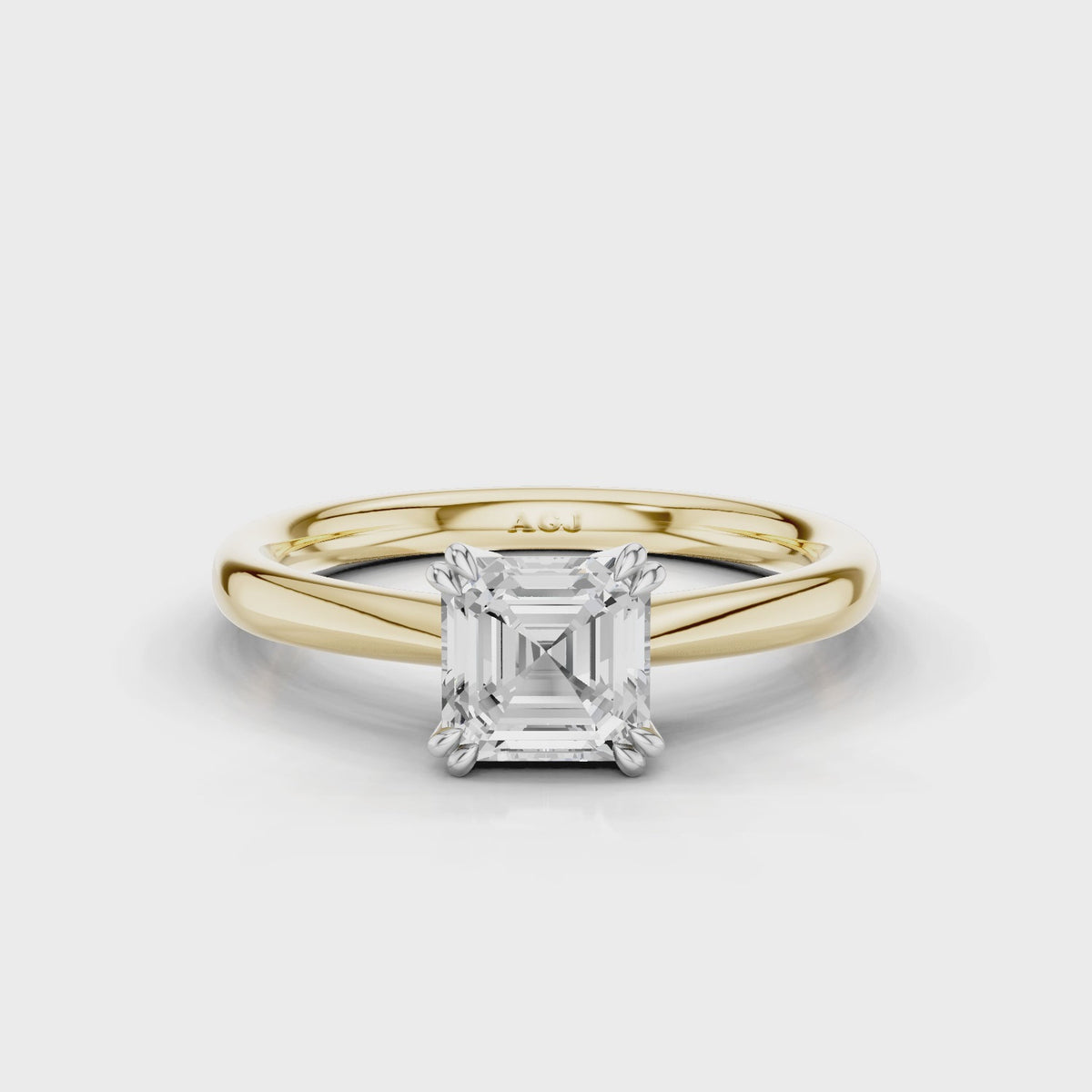 18ct White and Yellow Gold
