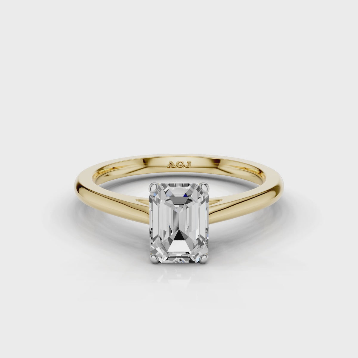 18ct White and Yellow Gold