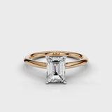 18ct White and Rose Gold