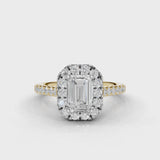 18ct White and Yellow Gold