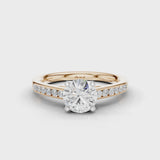 18ct White and Rose Gold