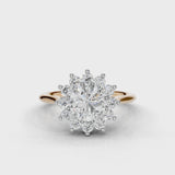 18ct White and Rose Gold