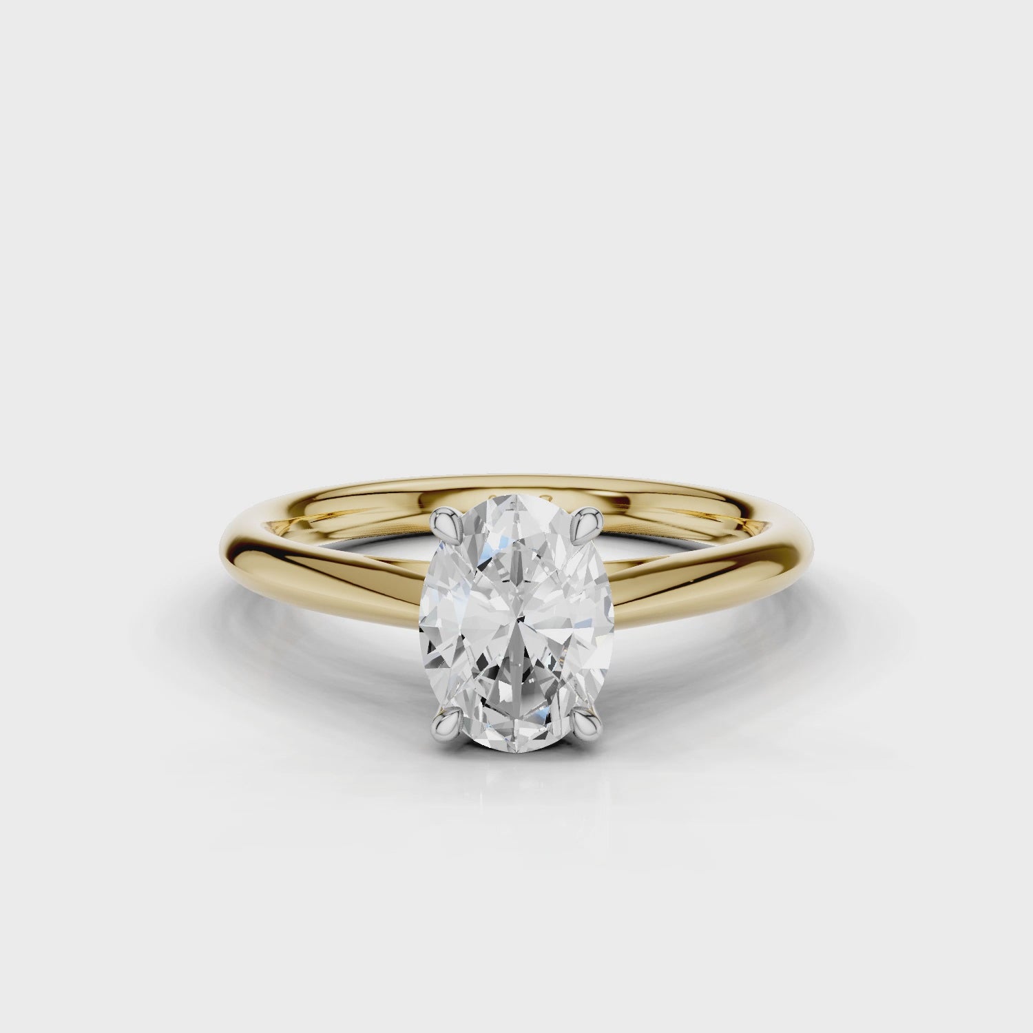18ct White and Yellow Gold