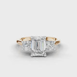 18ct White and Rose Gold