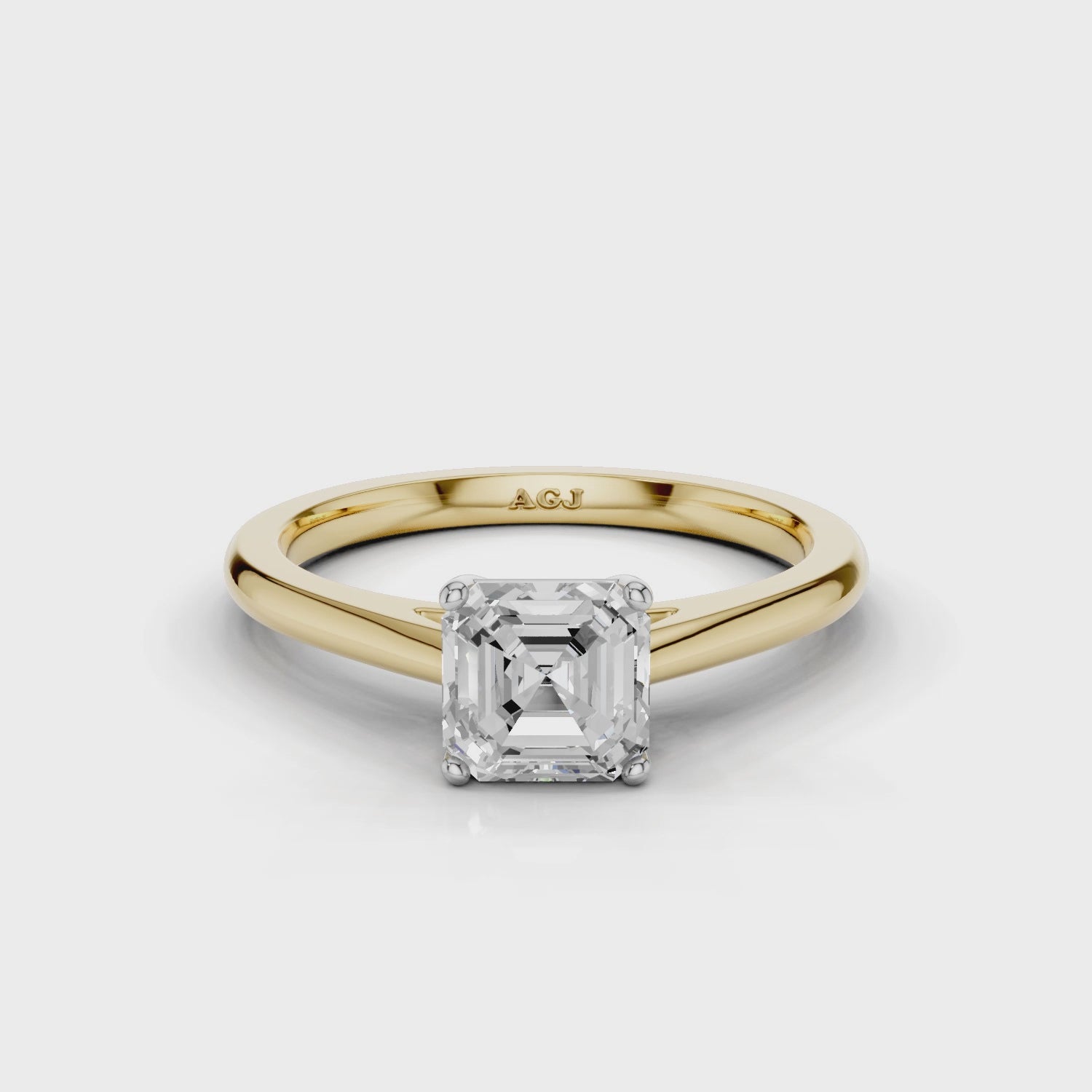 18ct White and Yellow Gold