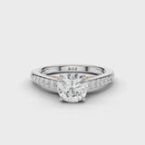 18ct White and Rose Gold