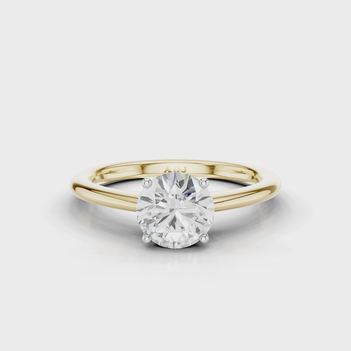 18ct White and Yellow Gold