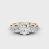 18ct White and Rose Gold
