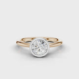 18ct White and Rose Gold