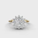 18ct White and Yellow Gold