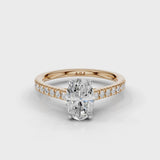 18ct White and Rose Gold