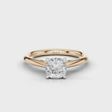 18ct White and Rose Gold