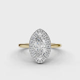 18ct White and Yellow Gold