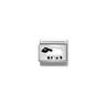 Nomination Sheep Sterling Silver and Stainless Steel Composable Charm