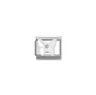 Nomination Mother of Pearl Butterfly Sterling Silver and Stainless Steel Composable Charm