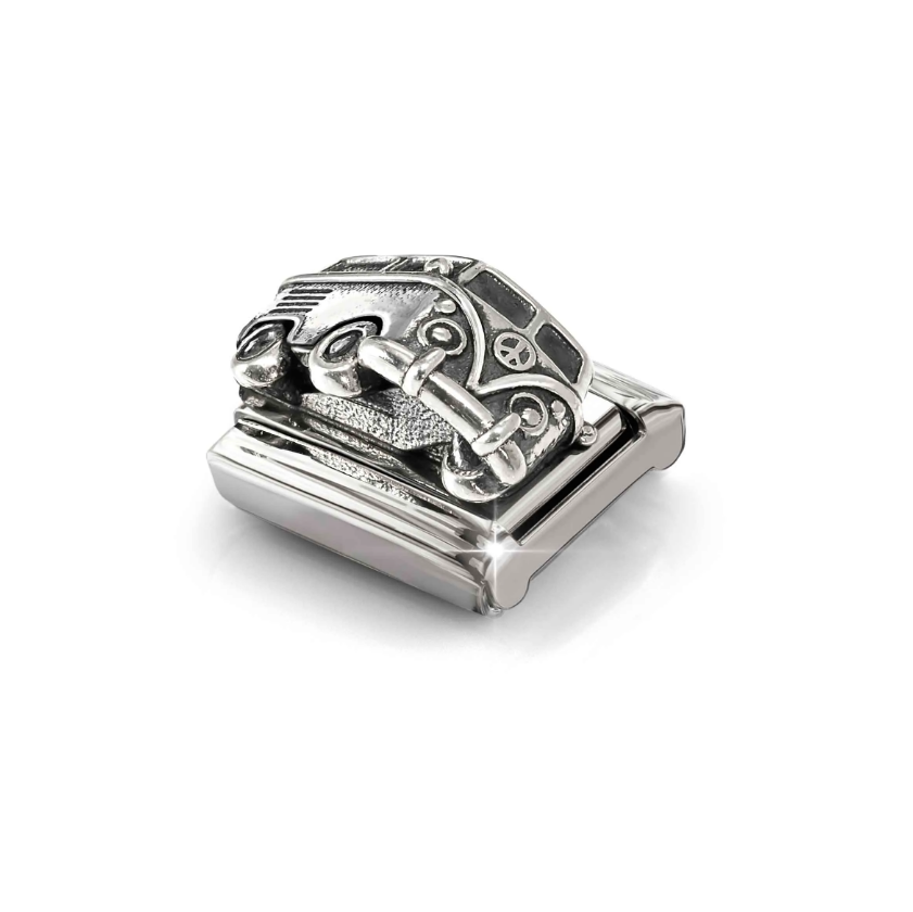 Nomination Van Sterling Silver and Stainless Steel Composable Charm