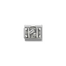 Nomination Suitcase Sterling Silver and Stainless Steel Composable Charm
