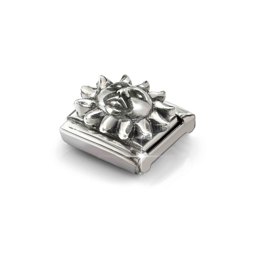 Nomination Sun Sterling Silver and Stainless Steel Composable Charm