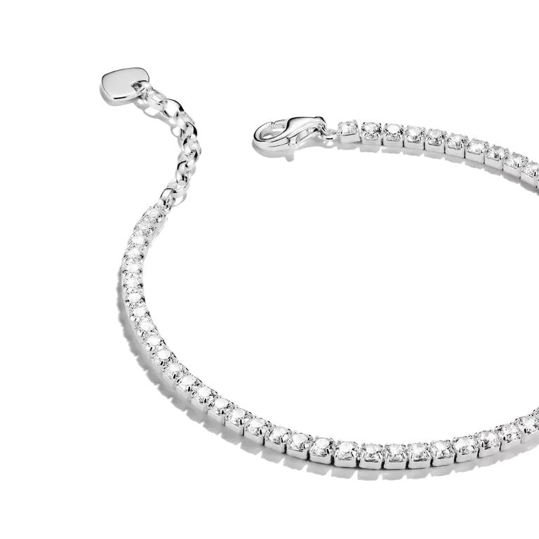 Thomas Sabo Sterling Silver CZ Tennis Bracelet