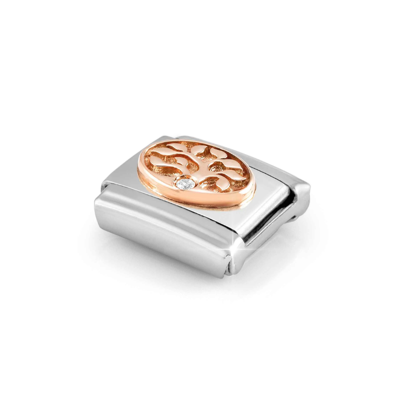 Nomination Tree of Life 9ct Gold and Stainless Steel Composable Charm