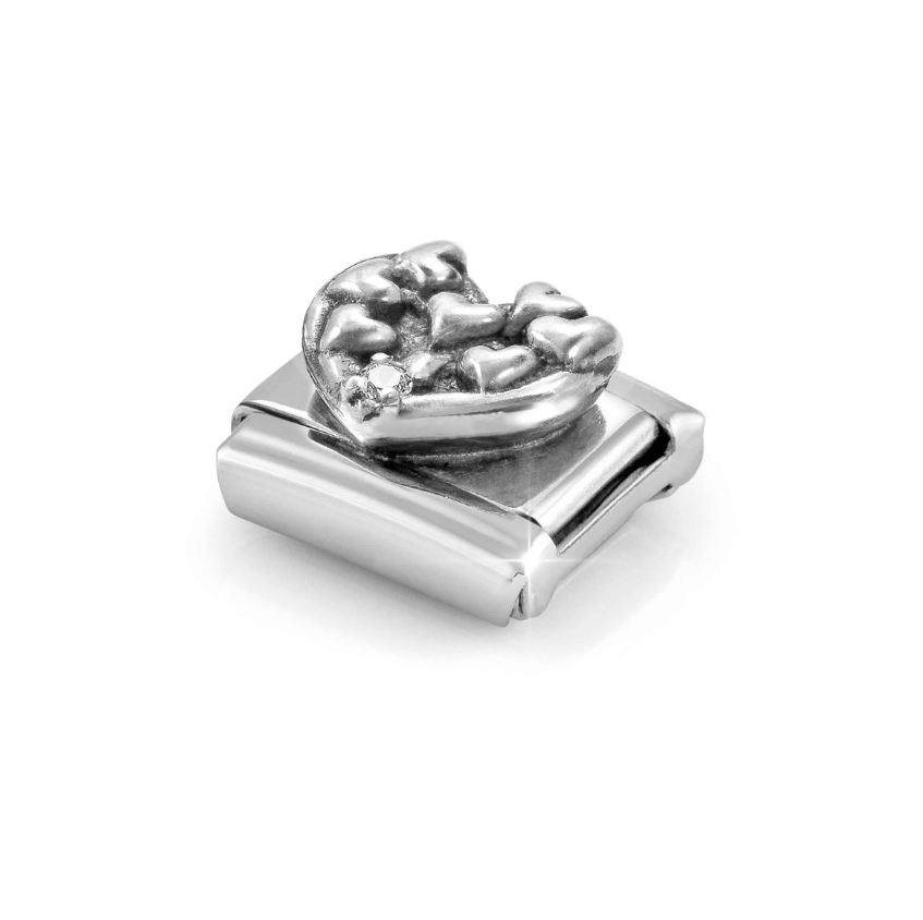 Nomination CZ Tree of Life Sterling Silver and Stainless Steel Composable Charm