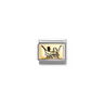 Nomination Concert Friends 18ct Gold and Stainless Steel Composable Charm