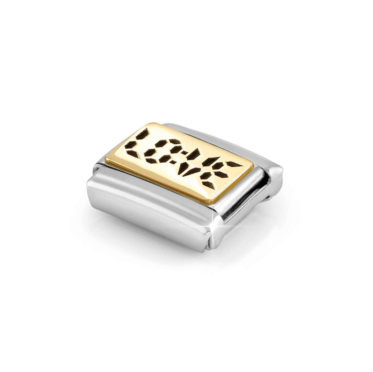 Nomination Digital Love 18ct Gold and Stainless Steel Composable Charm