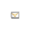 Nomination New Taurus 18ct Gold and Stainless Steel Composable Charm